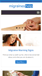 Mobile Screenshot of migraineshelp.com